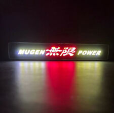 Mugen Power Car Hood Grille Badge Decal Sticker LED Logo Light for Subaru Acura picture