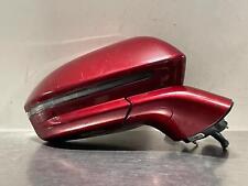 2019 Lincoln Nautilus Door Mirror Passenger Right Ruby Red Metallic Powered OEM picture