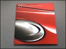 2000 2001 Ferrari 550 Barchetta Pininfarina Original Car Sales Brochure Catalog picture