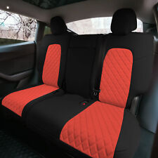 Neoprene Custom Fit Car Seat Covers for 2020 - 2024 Tesla Model Y - Rear Set picture