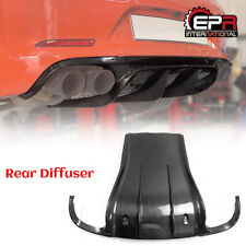 For Porsche 911 991 Carrera Carbon Fiber Rear Bumper Diffuser Add On Body Kits picture