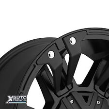 KMC XD Series XD822 Wheel Insert Fins Black 20X9 ET +18 12 Pcs 822FIN29018B picture