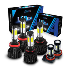 For Lexus GX460 Base Sport Utility 2010-2013 Combo 6x LED Headlight Fog Bulb Kit picture