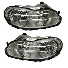 Headlights Fits 98-01 Chrysler Concorde Headlamp Pair With Performance Lens picture
