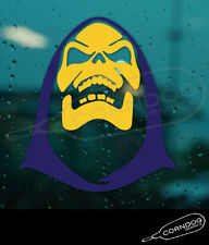 Skeletor Purple/yellow STICKER VINYL DECAL HE-MAN MASTERS UNIVERSE MATTEL SKULL picture
