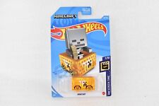 💎 2021 Minecraft Hot Wheels 142/250 Minecart Yellow Screen Time 7/10 2021 picture