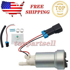 450LPH Racing Fuel Pump & Install Flat Strainer F90000274 For Honda Civic WALBRO picture