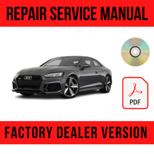 Audi A5 + RS5 / COUPE & CABRIOLET 2008-2016 Factory Repair Manual picture