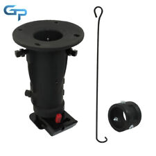 Black For C5G1216 Adjustable Cushioned 5th Wheel to Gooseneck Adapter- 12