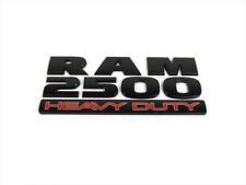 FOR 2015-2019 R-A-M 2500 HEAVY DUTY EMBLEM NAMEPLATE BADGE NEW (MATTE BLACK) picture