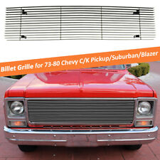 Silver Billet Grille for 73-80 Chevy C/K Pickup/Suburban/Blazer GMC C/K/Suburban picture