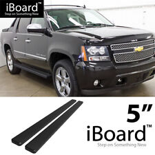 Running Board 5in Steel Black Fit Chevy Avalanche Suburban GMC Yukon XL 00-20 picture