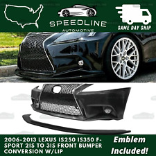For 2006-2013 Lexus IS250 IS350 C F-Sport Front Bumper Conversion 2IS to 3IS NEW picture