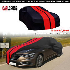Red/Black Indoor Car Cover Stain Stretch Dustproof For Renault Talisman picture