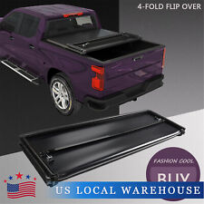 6Ft 4-Fold Tonneau Cover Bed Premium Soft For 2005-2015 Toyota Tacoma picture