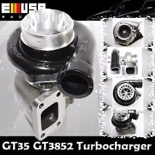 EMUSA BLACK GT35 GT3582 TURBO CHARGER T3 AR.70/82 ANTI-SURGE COMPRESSOR picture