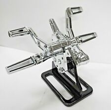 OUTLAW 84-99 SOFTAIL CHROME FORWARD CONTROLS HARLEY RIGID BIG TWIN FXST/FLST picture