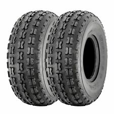 Premium Set Of 2 19x7-8 ATV Tires 4Ply Heavy Duty 19x7x8 Tubeless Replacement picture