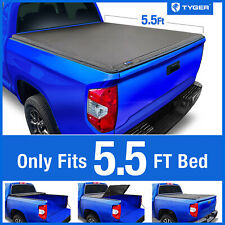 TYGER T3 Soft Tri-fold Tonneau Cover for 2022-2024 Toyota Tundra 5.5' Bed picture
