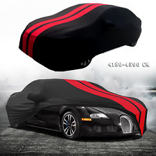 For Bugatti Veyron Indoor Red Line Dustproof Stain Stretch Full Car Cover picture