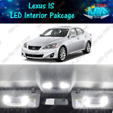 White Interior LED Lights + Reverse Light for 2006 - 2013 Lexus IS350 IS250 IS F picture