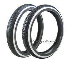 HONDA C50 C65 C100 SS50 S50 S65 CD50 CD65 FR-2.25 R-2.50 17 WHITE WALL TYRE.TIRE picture