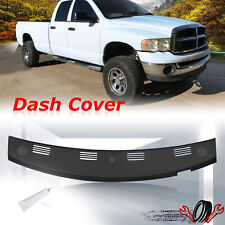 Defrost Dash Vent Grille Cover Cap Overlay Black For 02-05 Dodge Ram 1500 2500 picture