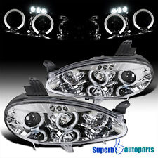 Fits 2001-2005 Mazda Miata MX5 LED Dual Halo Projector Headlights Replacement picture
