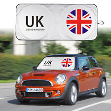 For Mini Cooper S Foldable Car Windshield Sun Shade Union Jack Front Visor Cover picture