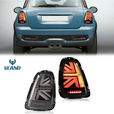 2PCS Smoke Clear LED Tail Lights For 2011-2013 BMW Mini Cooper R55 R56 R57 picture