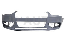 For 2013 2014 2015 2016 Audi A4 Front Bumper Cover Primed Gray picture