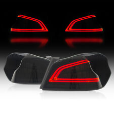 For 2015-2021 Subaru WRX STI LED Sequential Signal Tail Lights Smoke Brake Lamps picture