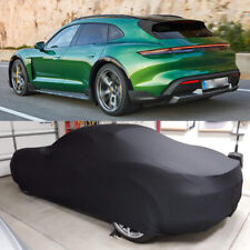 Satin Stretch Indoor Full Car Cover Dustproof For Porsche Taycan Cross Turismo picture