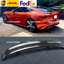 Carbon Fiber GT Rear Trunk Spoiler Racing Boot Wing For Jaguar F-Type 14+ Coupe picture