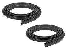 Direct-Fit LEFT+RIGHT Front doors weatherstrip rubber seals, 2003-2009 Hummer H2 picture