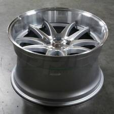 19x9.5 Silver Machined Wheels Aodhan DS02 DS2 5x114.3 22 (Set of 4)  73.1 picture