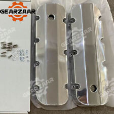 Aluminum Fabricated Valve Cover Fit Big Block Chevy BBC 396,454 w/Breather Hole picture