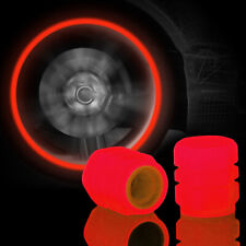 4x Universal Glow In Dark Car Tire Valve Cap Luminous Tire Valve Stem Caps Cover picture