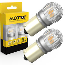 AUXITO 1156 7506 LED Turn Signal Light Amber Canbus No Hyper Flash Error Free US picture
