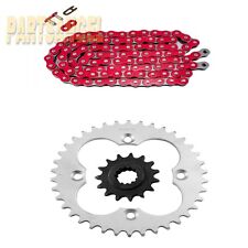 Red Drive Chain And Sprockets Kit for Honda TRX400EX Sportrax 400 2X4 1999-2004 picture