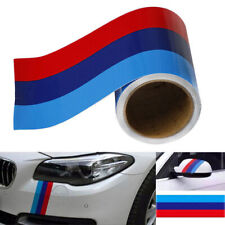 Auto M-Colored Stripe Sticker Car Vinyl Decal For BMW M3-M6 3 5 6 7 Series USPS picture