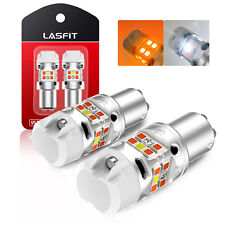 2x 1157 2357 LED Front Blinker Turn Signal Light Bulbs NO Hyper Flash Switchback picture