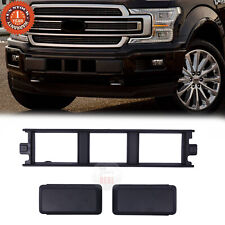 For 2018-2020 Ford F150 Front Bumper Cover Lower Grille Trim Panel Black Plastic picture