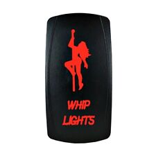 Custom Rocker Switch ON/OFF RED GIRL WHIP picture