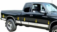 For 95-04 Toyota Tacoma Extended Cab 5' Bed Stainless Rocker Panel Trim 4.5