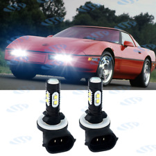 For 1991-1996 c4 Corvette 100W LED HID Fog Light Conversion Kit SUPER BRIGHT 2PC picture
