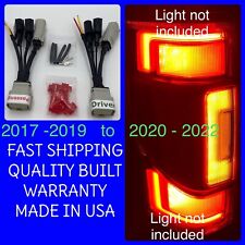 2017 - 19 To 2020 + Ford  F250  TAIL LIGHT Conversion Harness Halogen Blis - LED picture