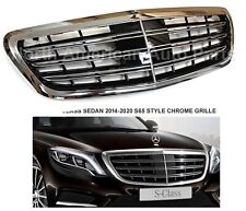 S550 Grille S63 S560 ChormeAMG MayBach 2014 2015 2016 2017 2018 2019 Grill picture