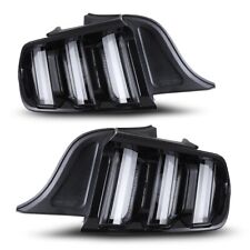 For 2015-2022 Ford Mustang Euro Style Tail Lights LED Sequential Brake Lamps picture