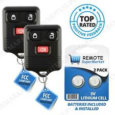 2 Replacement for Ford 99-13 E 150 250 350 450 550 Econoline Remote Car Key Fob picture
